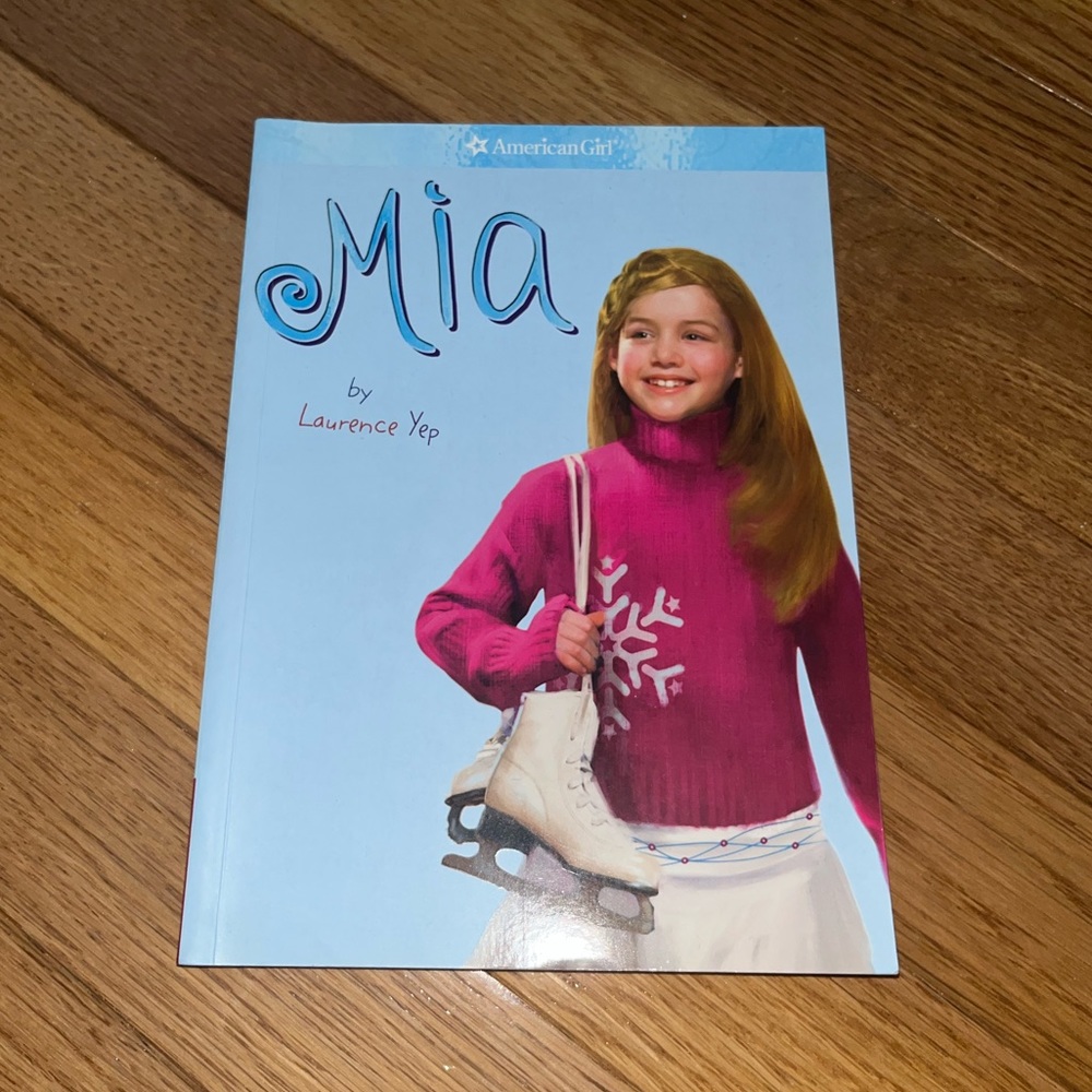American Girl "Mia" books 1 and 2